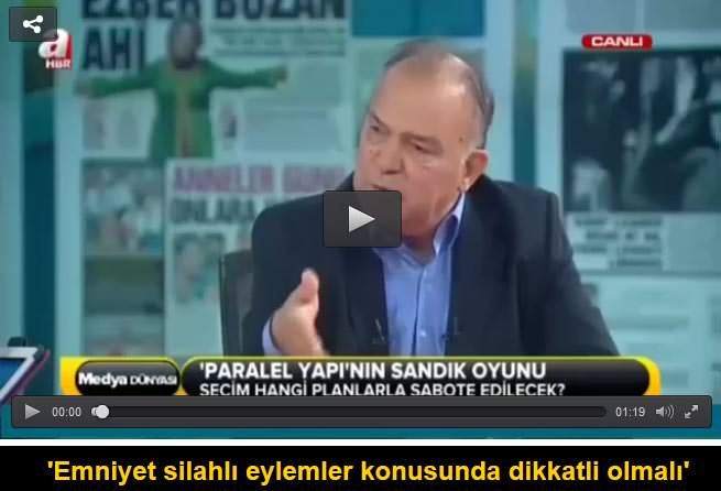 ’Emniyet silahlı eylemler konusunda dikkatli olmalı’