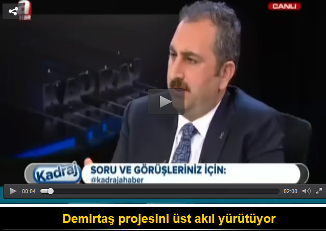 Demirtaş projesini üst akıl yürütüyor