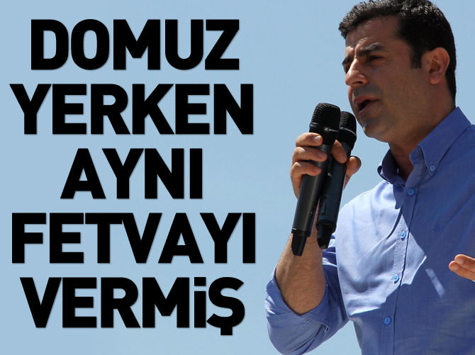 Domuzlu kahvaltıda Diyanet için fetva