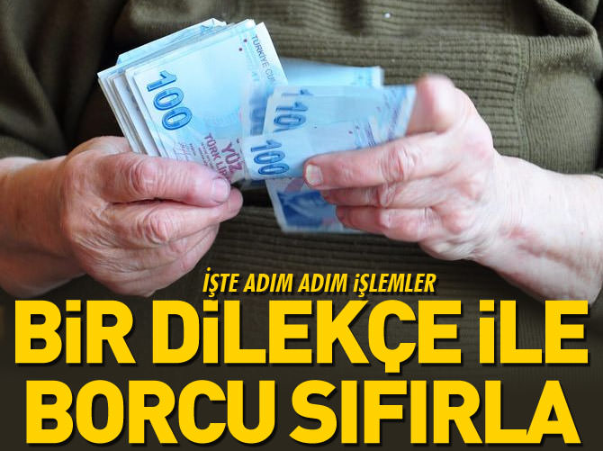 Dilekçe yaz, borcundan kurtul