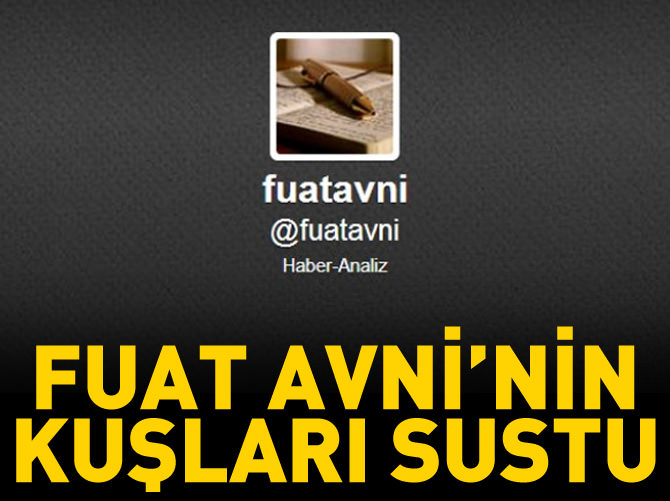 Fuat Avni'nin kuşları sustu