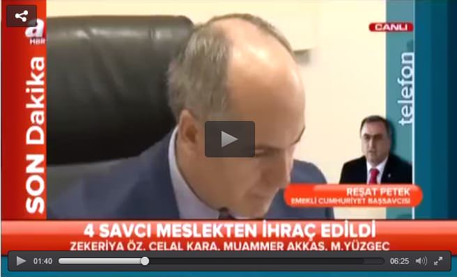 Zekeriya Öz meslekten ihraç edildi