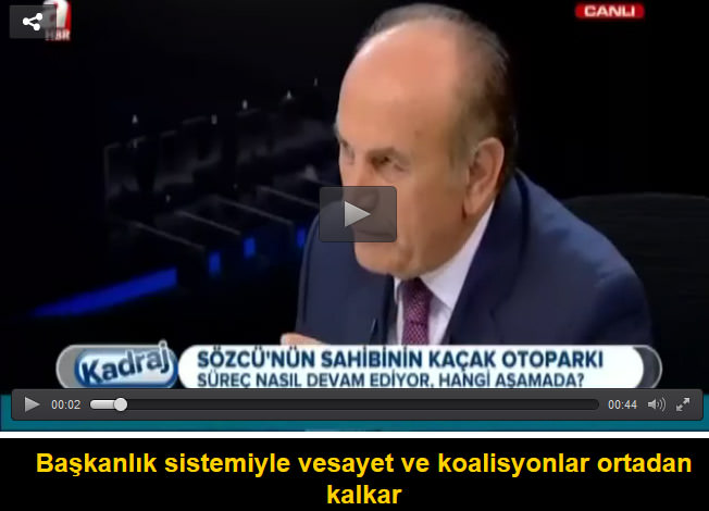 Başkanlık sistemiyle vesayet ve koalisyonlar ortadan kalkar