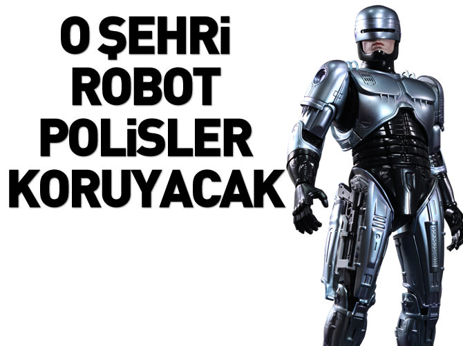 Dubai de robot polis üretecek