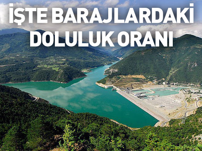 Barajlardaki doluluk oranları artıyor