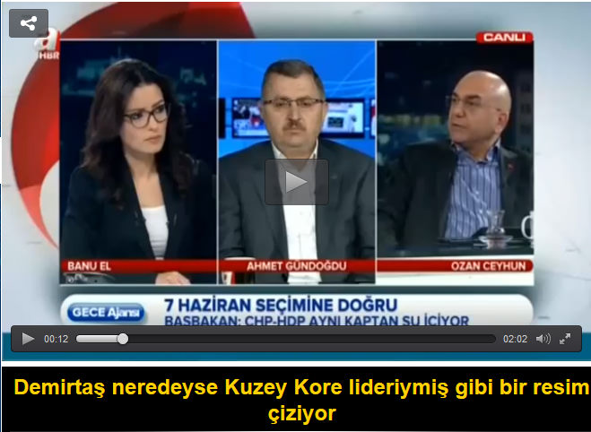 Ozan Ceyhun: Demirtaş neredeyse Kuzey Kore lideriymiş gibi bir resim çiziyor
