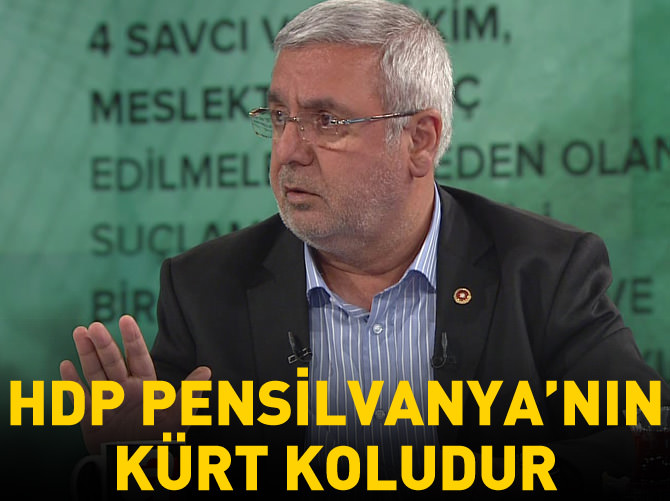 Mehmet Metiner: HDP Pensilvanya’nın kürt koludur