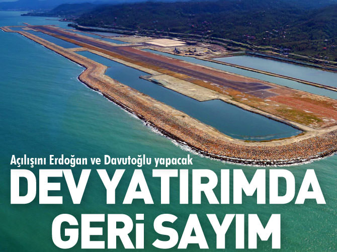 Ordu-Giresun Havaalanı'nın açılışını Erdoğan ve Davutoğlu yapacak