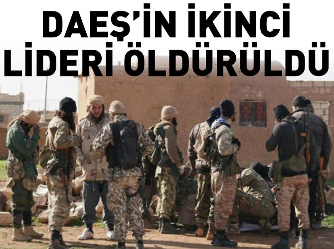 Irak: DAEŞ'in ikinci lideri öldürüldü