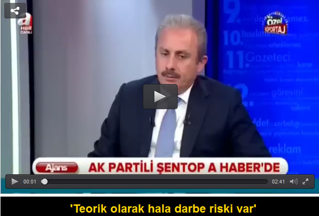 'Teorik olarak hala darbe riski var'