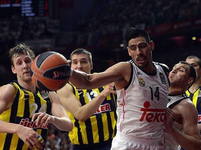 Fenerbahçe Ülker Real Madrid'e yenildi