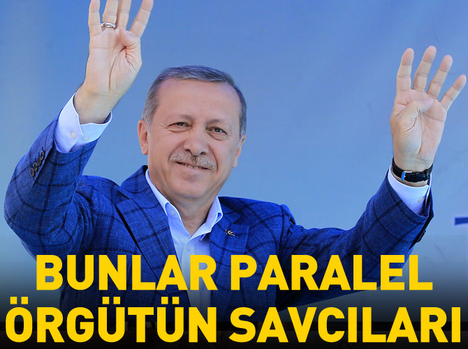 'Bunlar milletin değil paralel örgütün savcıları'