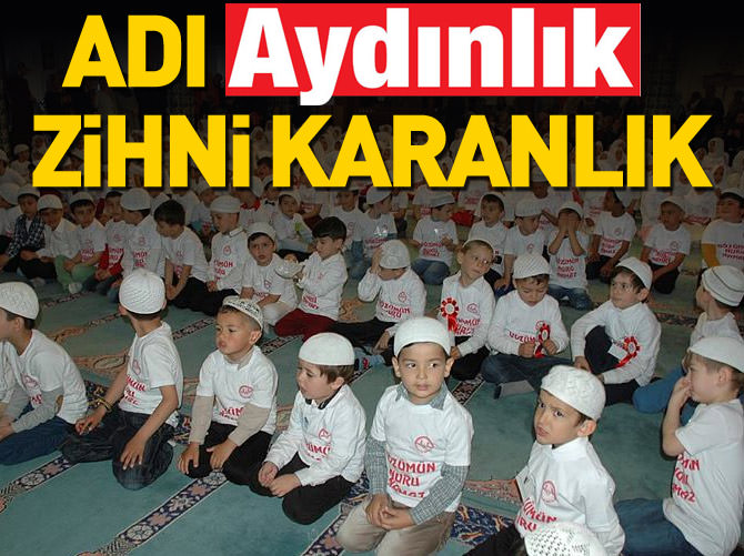 Adı Aydınlık zihni karanlık gazete!