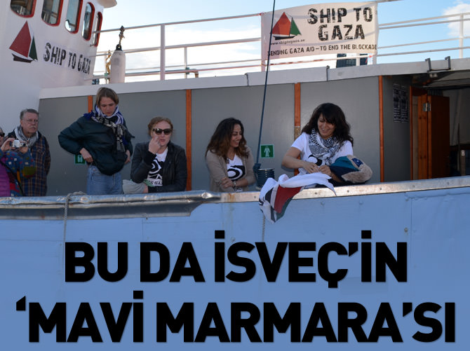 İsveç'in "Mavi Marmarası" yola çıktı