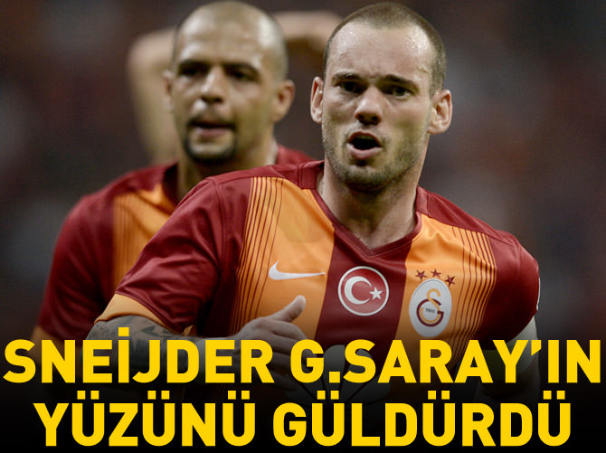 Sneijder’in varsa 100’ün güler