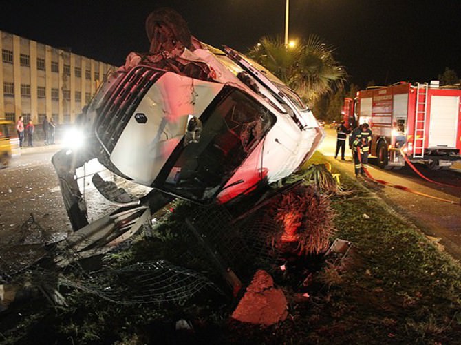 Samsun'da trafik kazası: 24 yaralı