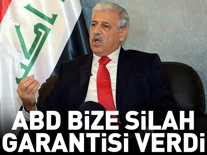 'ABD yönetimi bize silah garantisi verdi'