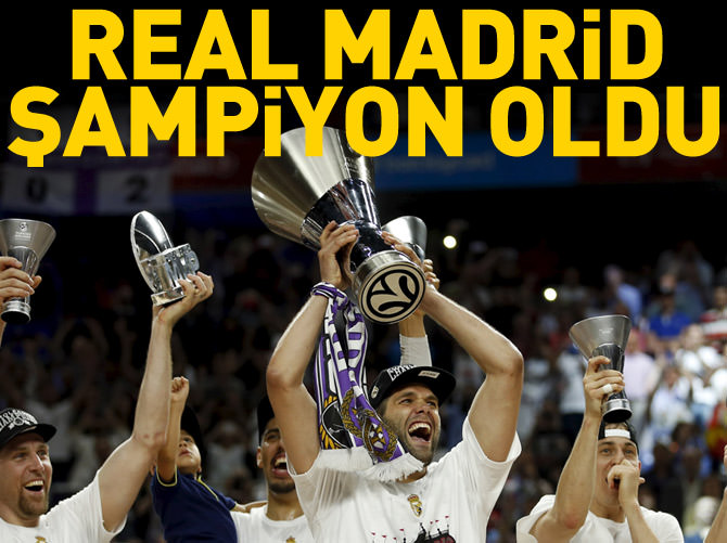 Real Madrid şampiyon oldu!