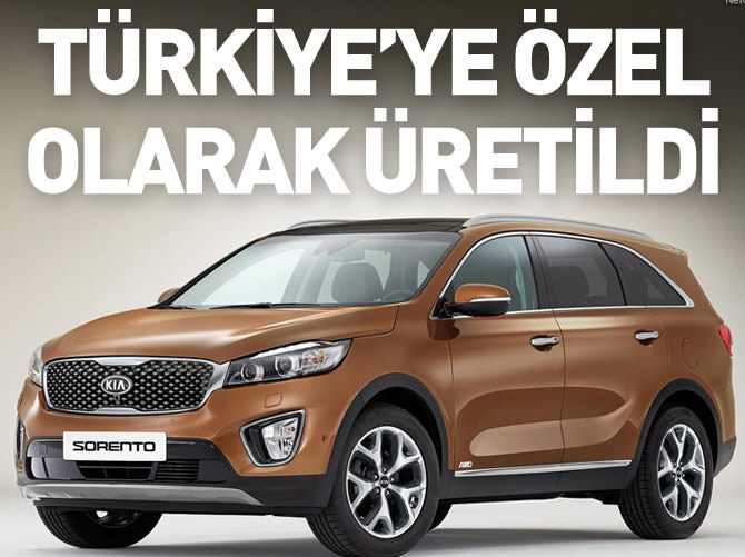 Türkiye'ye özel olarak üretildi