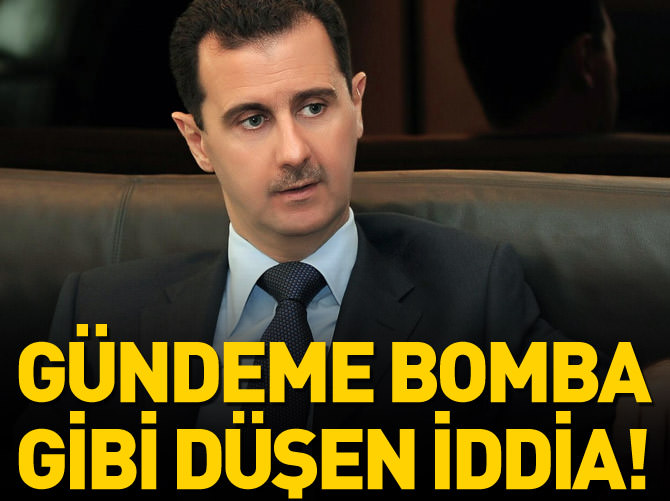Esad'la ilgili bomba iddia!