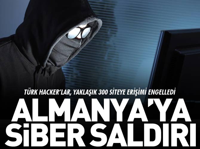 Türk hacker'lardan Almanya’ya siber saldırı