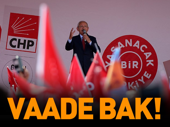 Kılıçdaroğlu: Dışarıdan gelenlere iş yok