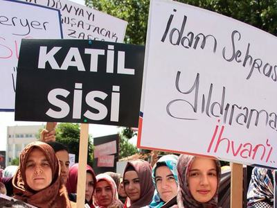 STK'lar Mursi'nin idam kararını protesto etti