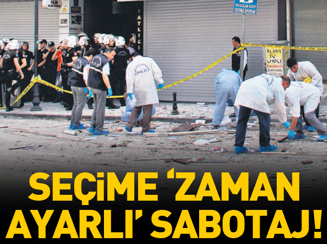 Seçime sabotaj!