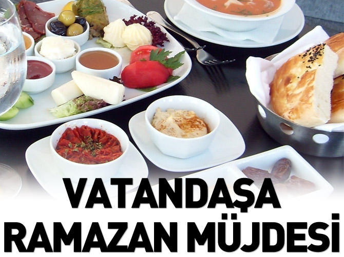 Gıda fiyatlarına Ramazan'da zam yok