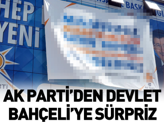 Ak Parti’den Devlet Bahçeli’ye sürpriz