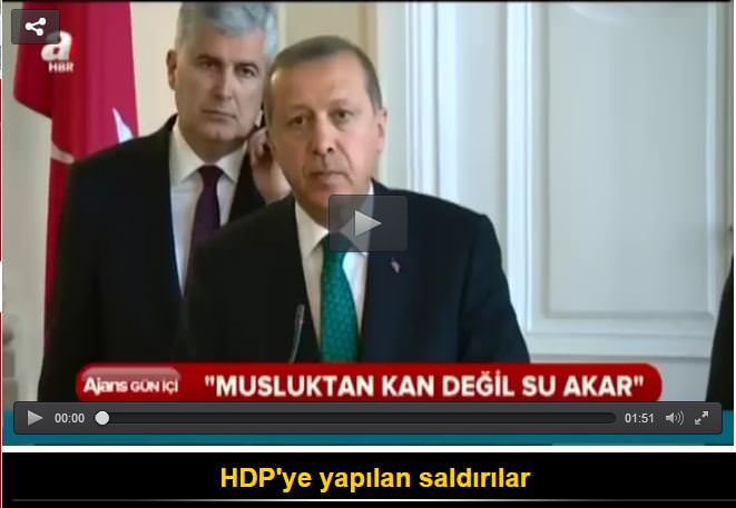 Erdoğan: HDP saldırısının zanlısı tespit edildi