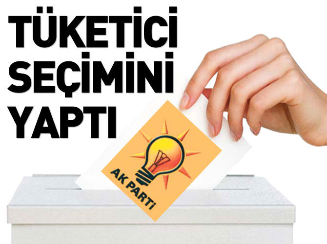 Tüketici seçimini yaptı