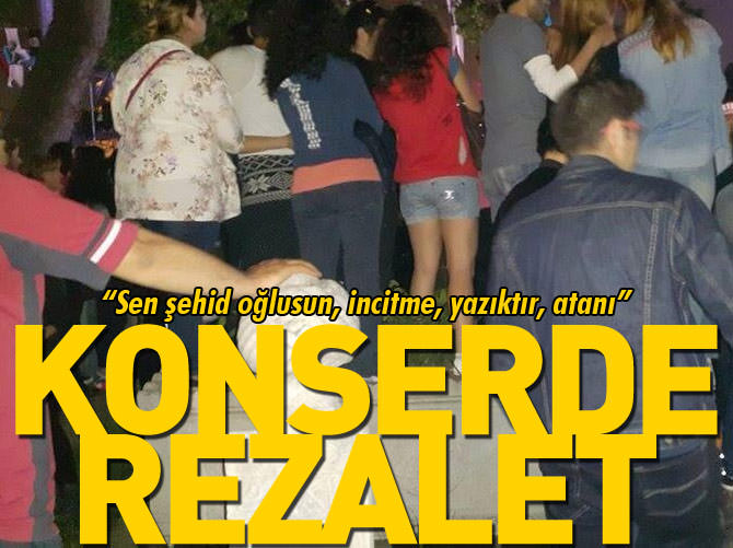 CHP'nin Tarkan konserinde skandal