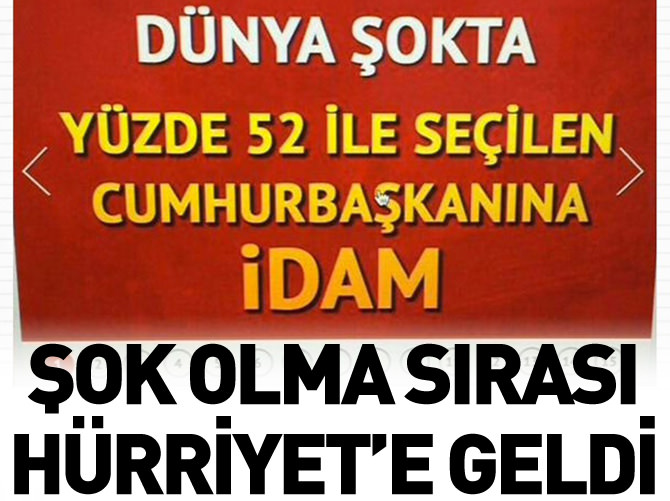 Hürriyet gazetesi ve web sitesi hakkında suç duyurusu