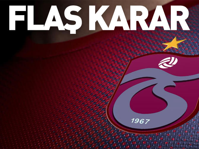 Trabzonspor'dan flaş Avrupa Ligi kararı!