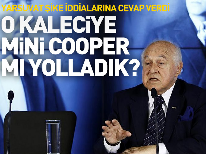 O kaleciye Mini Cooper mı yolladık?