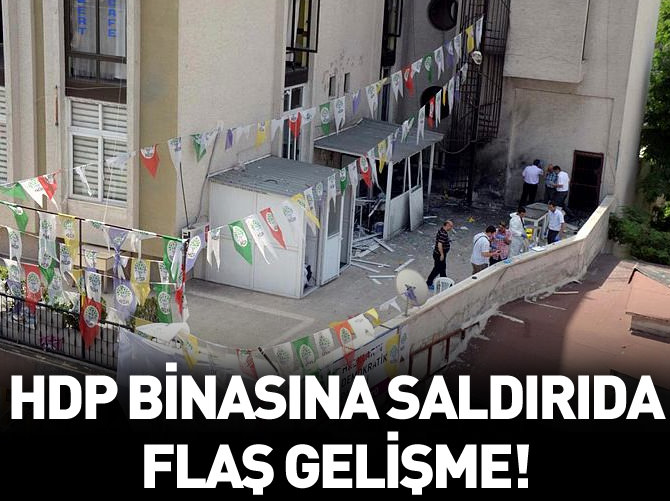 HDP binalarına saldırıda flaş gelişme!