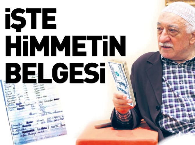İşte himmetin belgesi