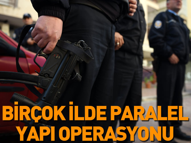 Konya merkezli 'Paralel Yapı' operasyonu