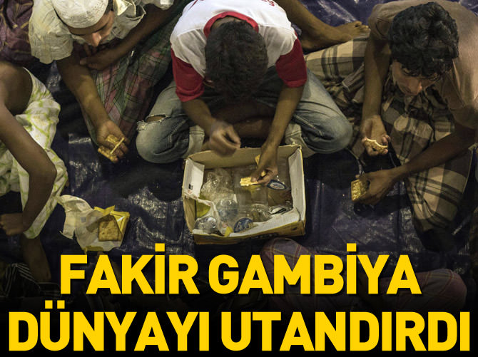 Fakir Gambiya dünyayı utandırdı