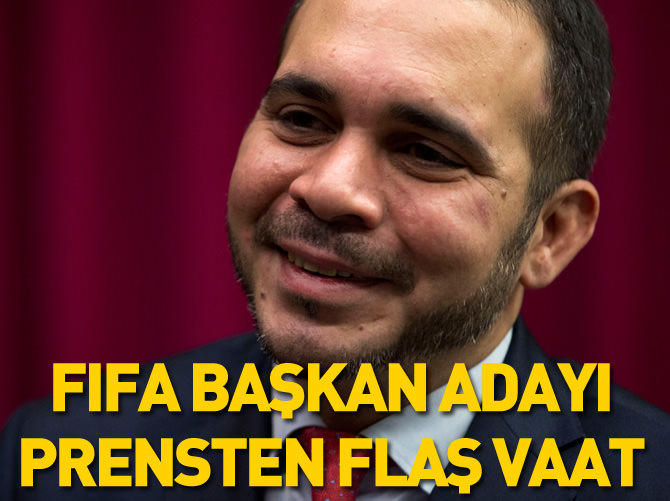 FIFA başkan adayı prensten flaş vaat!