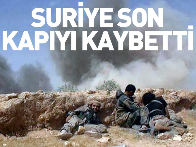 Suriye'nin Irak'la sınır kapısı kalmadı