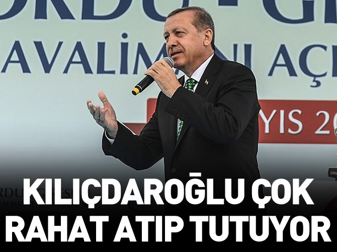 Erdoğan: Kılıçdaroğlu çok rahat atıyor, tutuyor