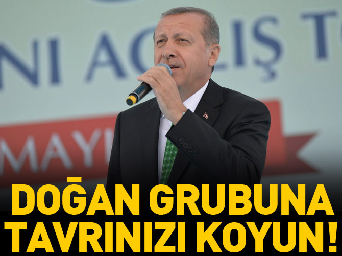 Cumhurbaşkanı Erdoğan'dan Doğan medyaya sert tepki!