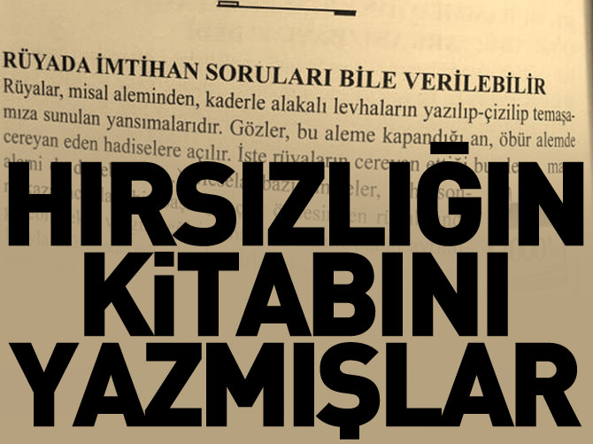 KPSS şifresi Gülen'in kitabında mı verildi?