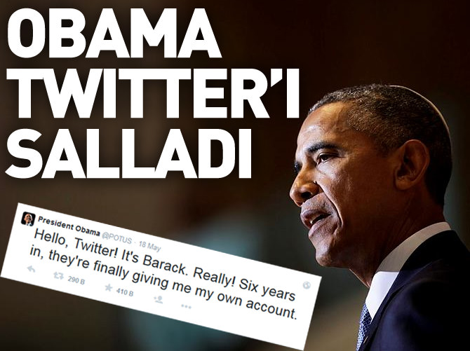 Obama Twitter'ı salladı