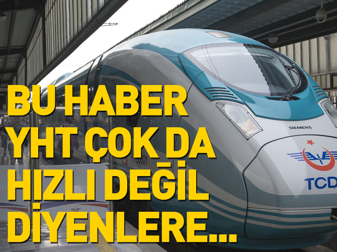 Çok yüksek hızlı tren setlerinin ilki seferine başladı