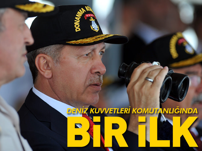 Cumhurbaşkanı Erdoğan tatbikatı "başkomutan" sıfatıyla takip etti