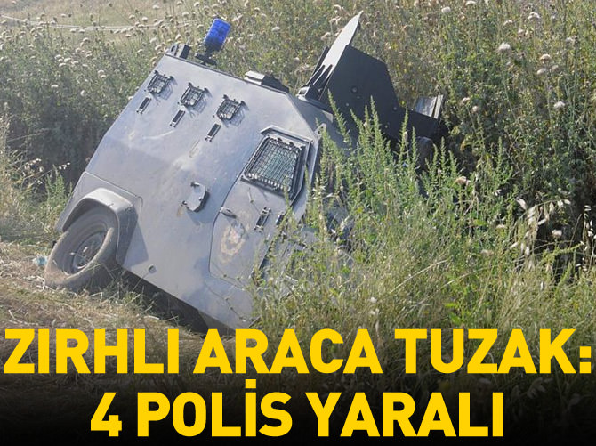 Şırnak'ta zırhlı araç devrildi: 4 yaralı