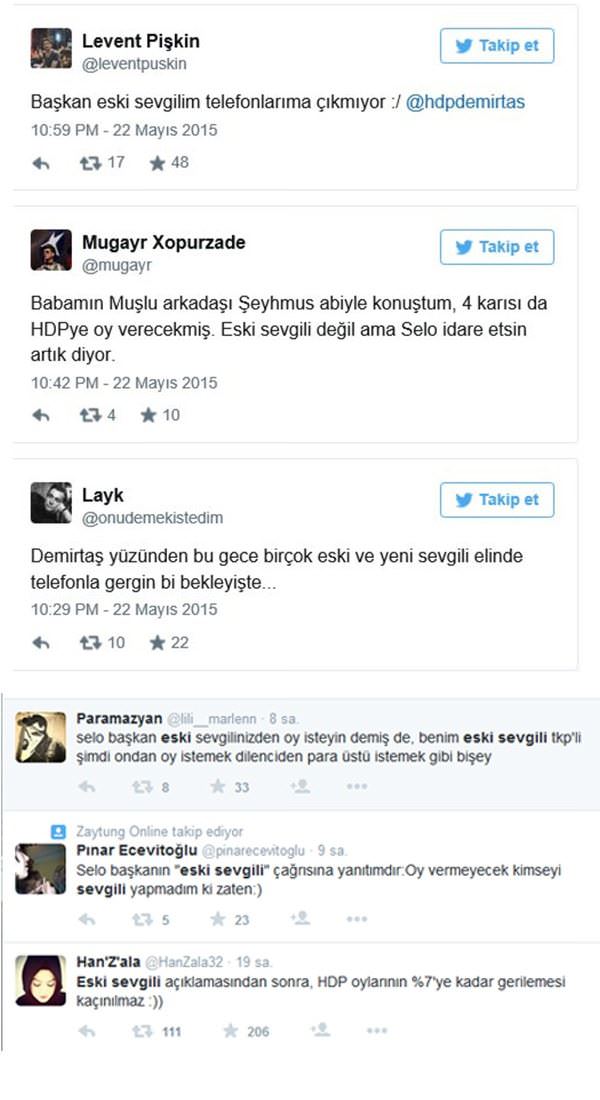 Selahattin Demirtaş alay konusu oldu
